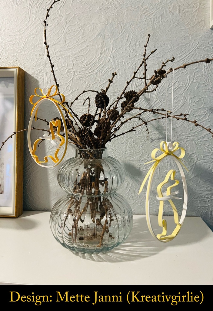 Påskehare Stående (Stor)