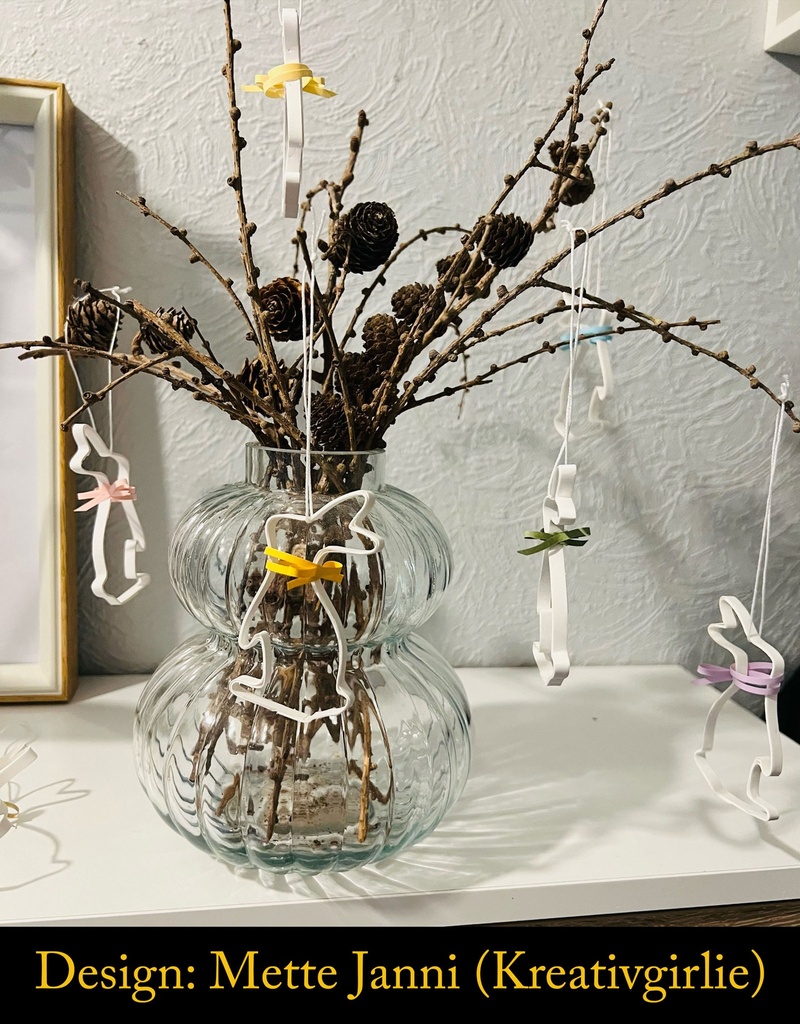 Påskehare Stående (Stor)