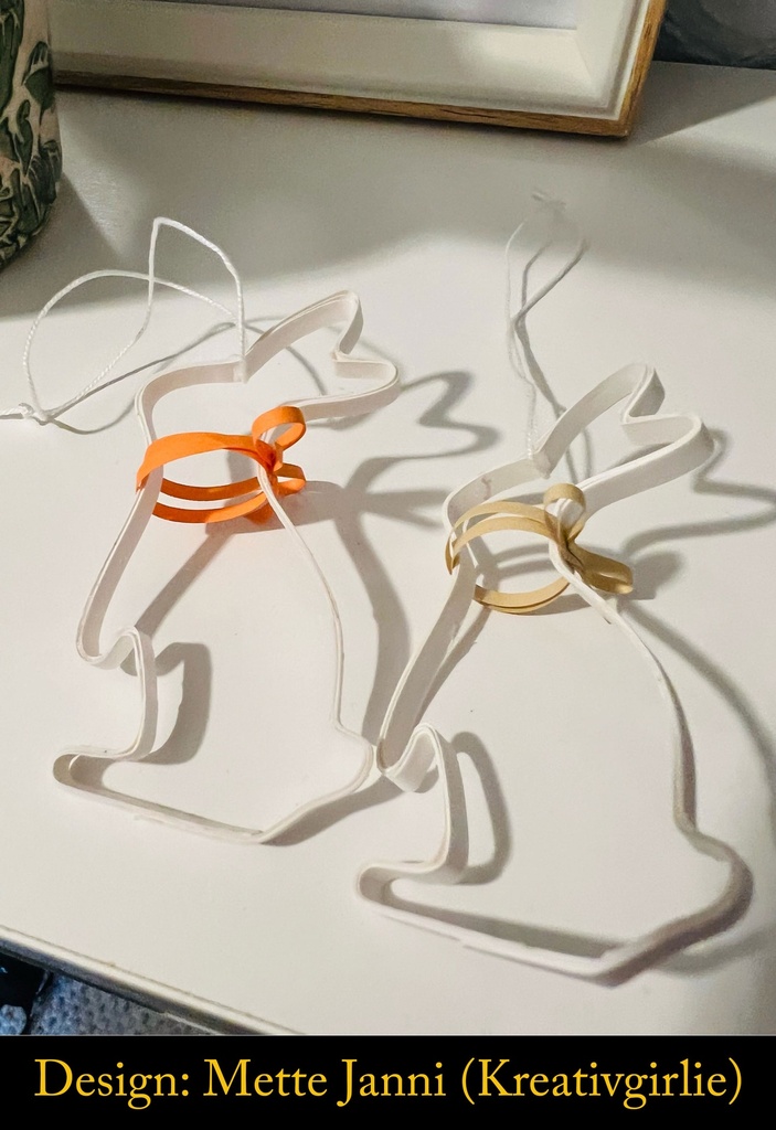 Påskehare Stående (Stor)