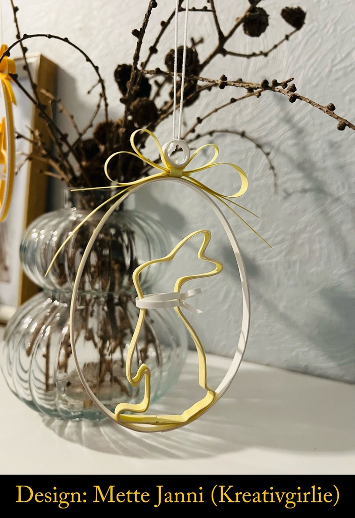 Påskehare Siddende (Lille)