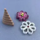 Mini-Quiller Blomsterblade