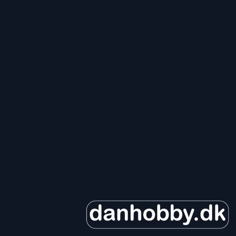 Konge Blå Quilling strimmel 120 gram