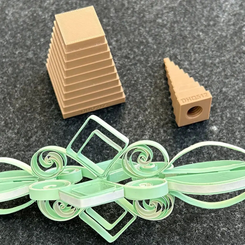 [DHQ512] Mini‑Quiller Quadrat