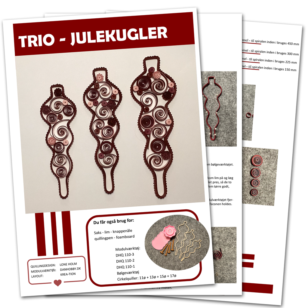 Opskrift Trio - Julekugler