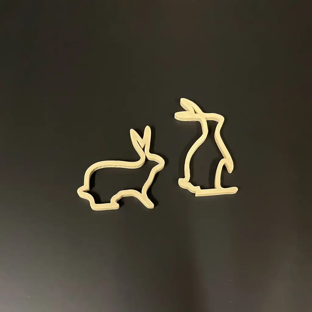 [DHQ312] Påskehare (Små)