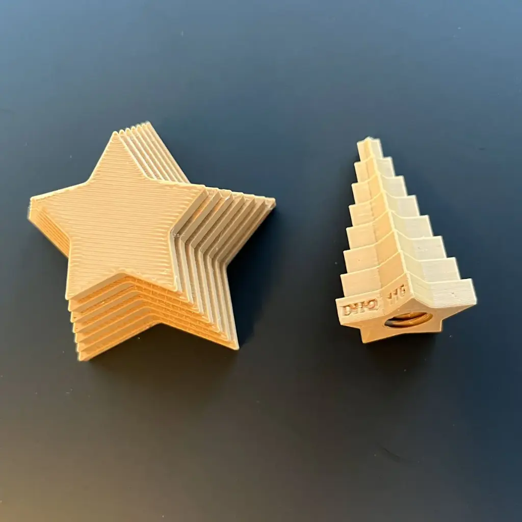 Mini-Quiller Stjerne (femtakket)