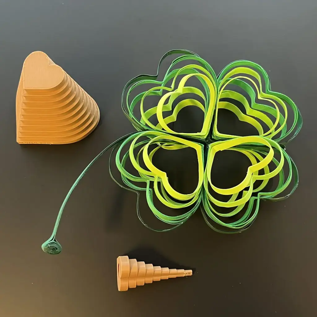 [DHQ511-2] Mini-Quiller Hjerter (Stor og lille)