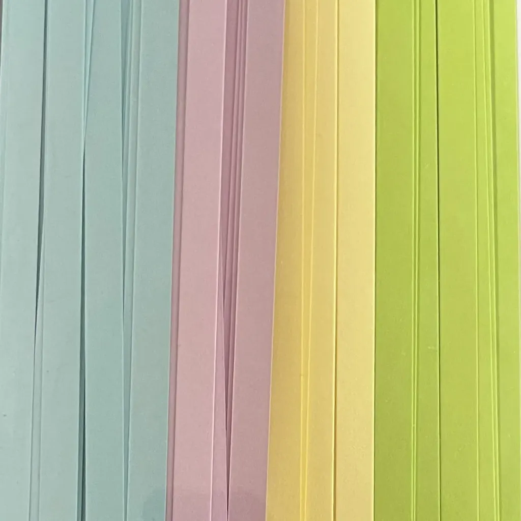 Pastel mix Quilling strimmel 120 g