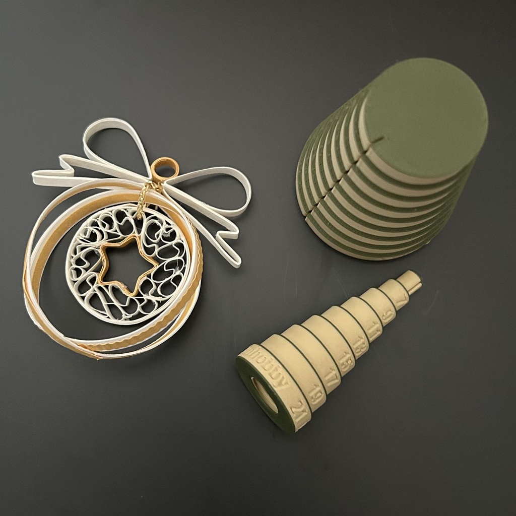 [DHMQ507] Mini-Quiller Circles