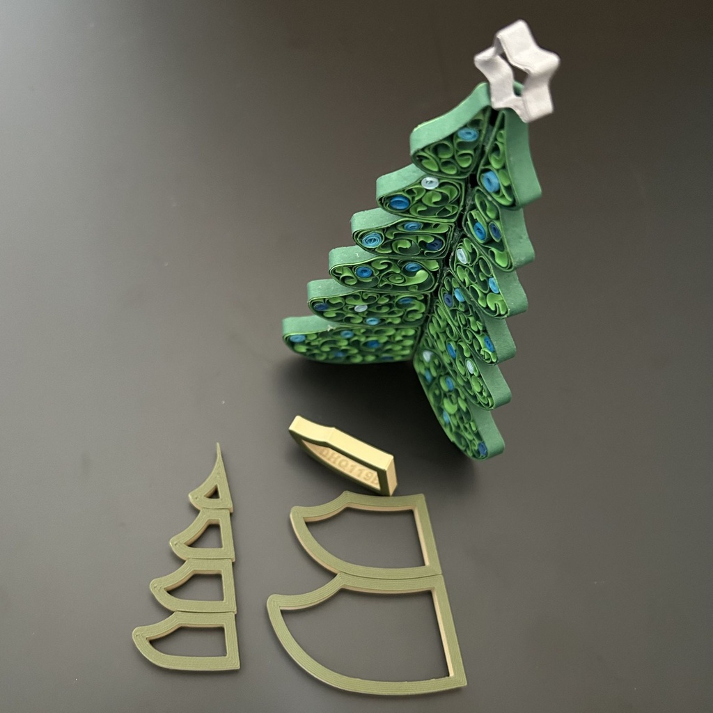 [DHQ119] Christmas Tree – 7 Modules (Small Model)