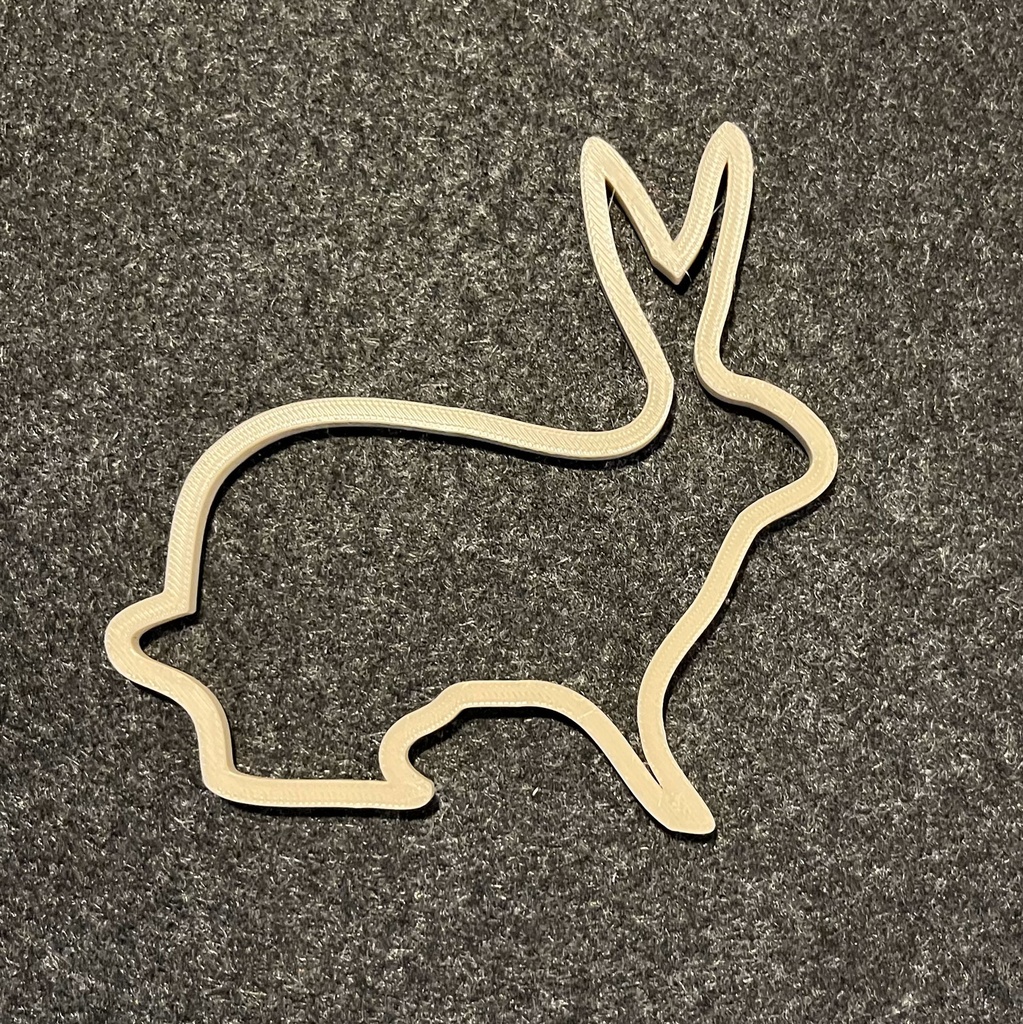 Påskehare Siddende (Stor)