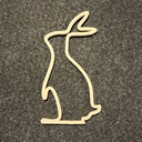 Påskehare Stående (Stor)