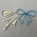 Sløjfer (sæt med 4 størrelser)