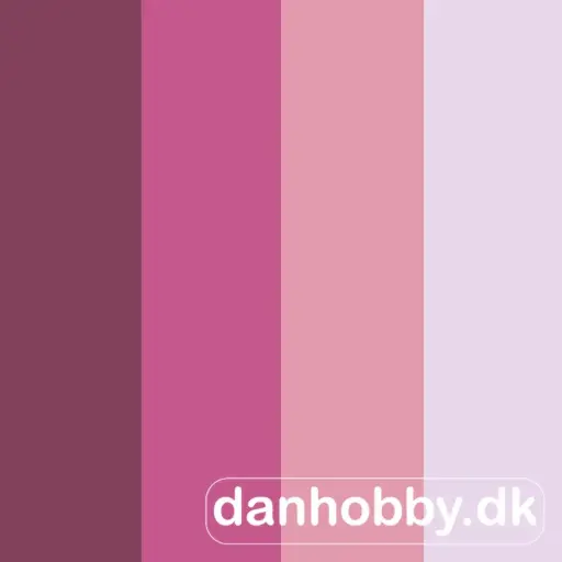 Rosa mix Quilling strimmel 120 gram