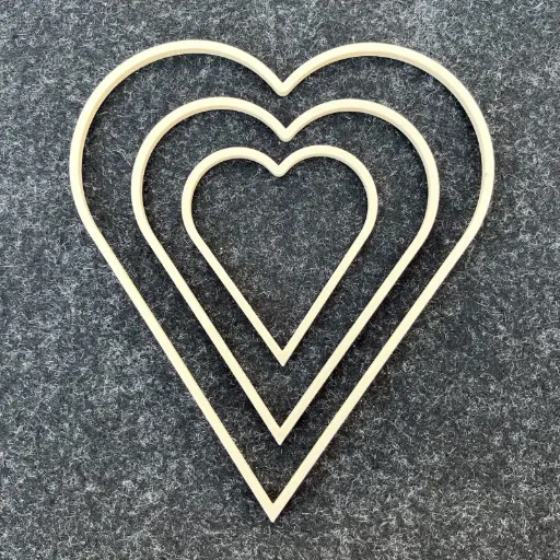 [DHQ124] Hjerte trio