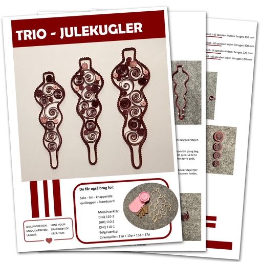 Opskrift Trio - Julekugler