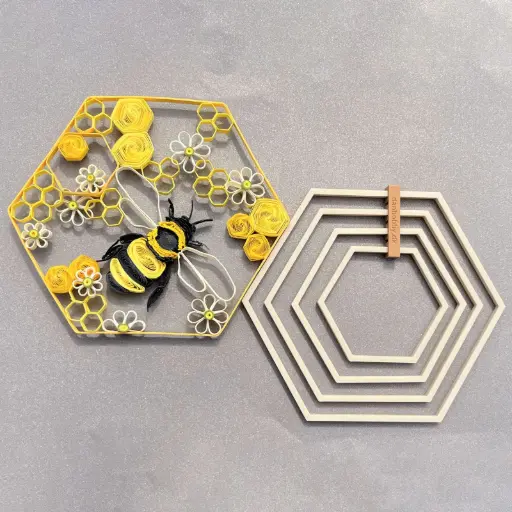 [DHQ140] Sekskanter 4 størrelser