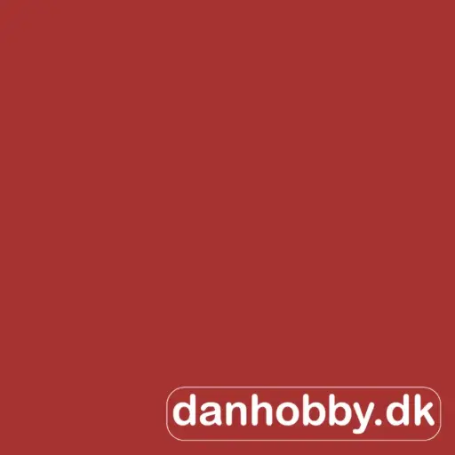 Vermilion Rød Quilling strimmel 120 gram